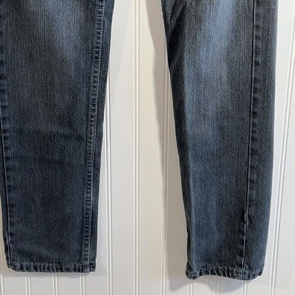 Akuma Men’s Blue Jeans Size 28 Inseam 31 Stretch Faded Black - Picture 5 of 9